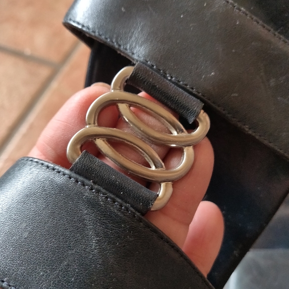 Navy Naturalizer sandals size 9 - Picture 5 of 6